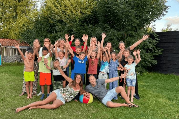 Waterpret aan de Friese meren
