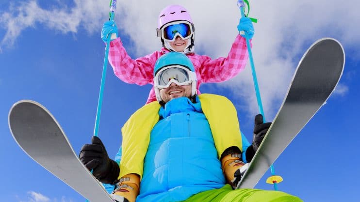 Op wintersport met kleine kinderen!