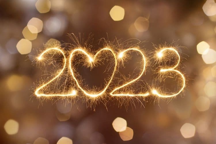 De allerbeste wensen voor 2023